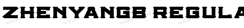 zhenyanGB Regula字体转换